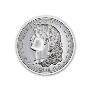 1879 SCHOOLGIRL DOLLAR PATTERN TRIBUTE J-1608 - 2 TROY OUNCE - 39MM