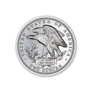 1879 SCHOOLGIRL DOLLAR PATTERN TRIBUTE J-1608 - 2 TROY OUNCE - 39MM