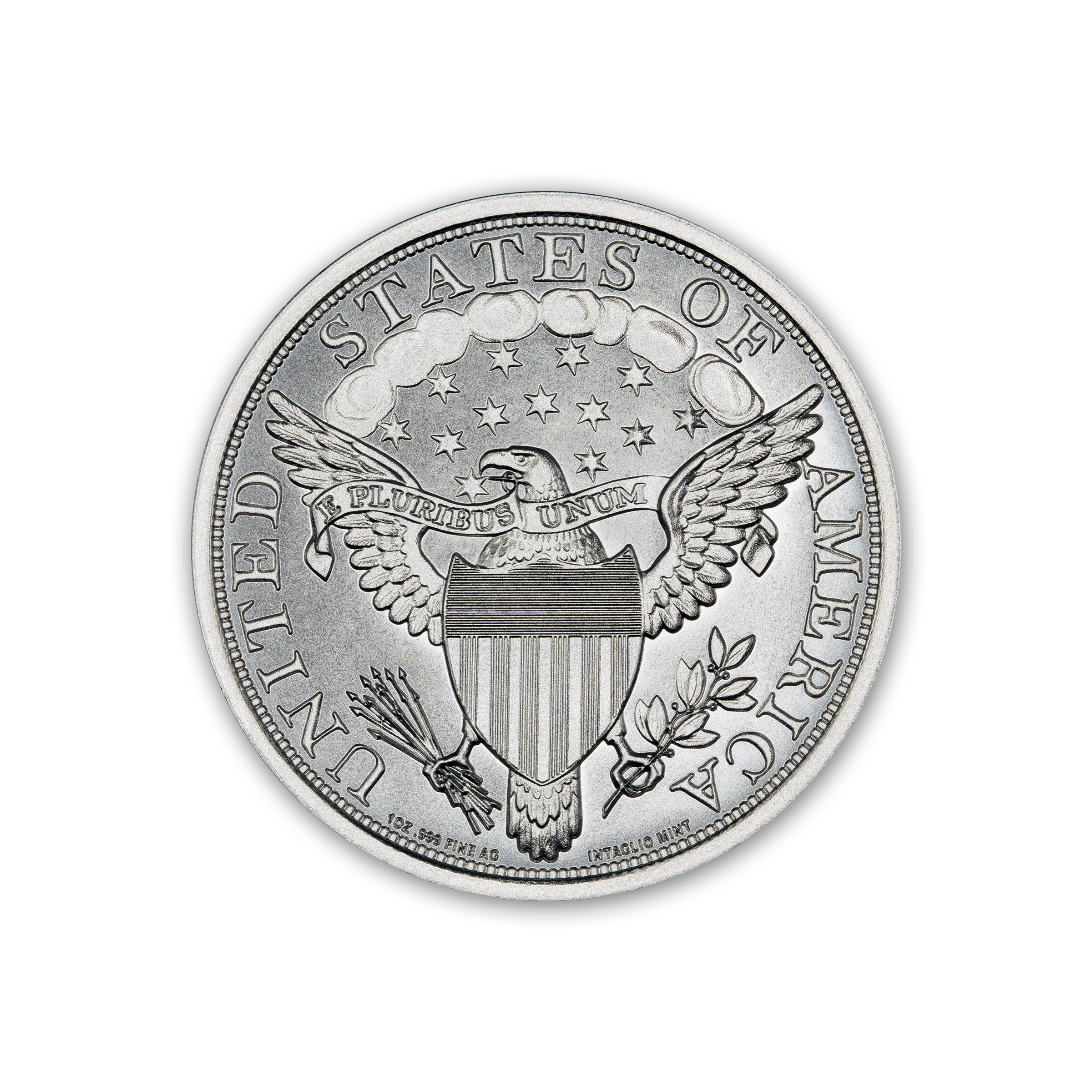1804 DOLLAR TRIBUTE - 1 TROY OUNCES - 39MM - Image 3