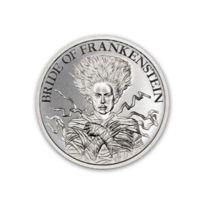 BRIDE OF FRANKENSTEIN - VINTAGE HORROR SERIES - 1 TROY OUNCE - 39MM