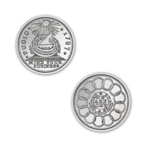 FUGIO CENT - 1/2 TROY OUNCE - 39MM
