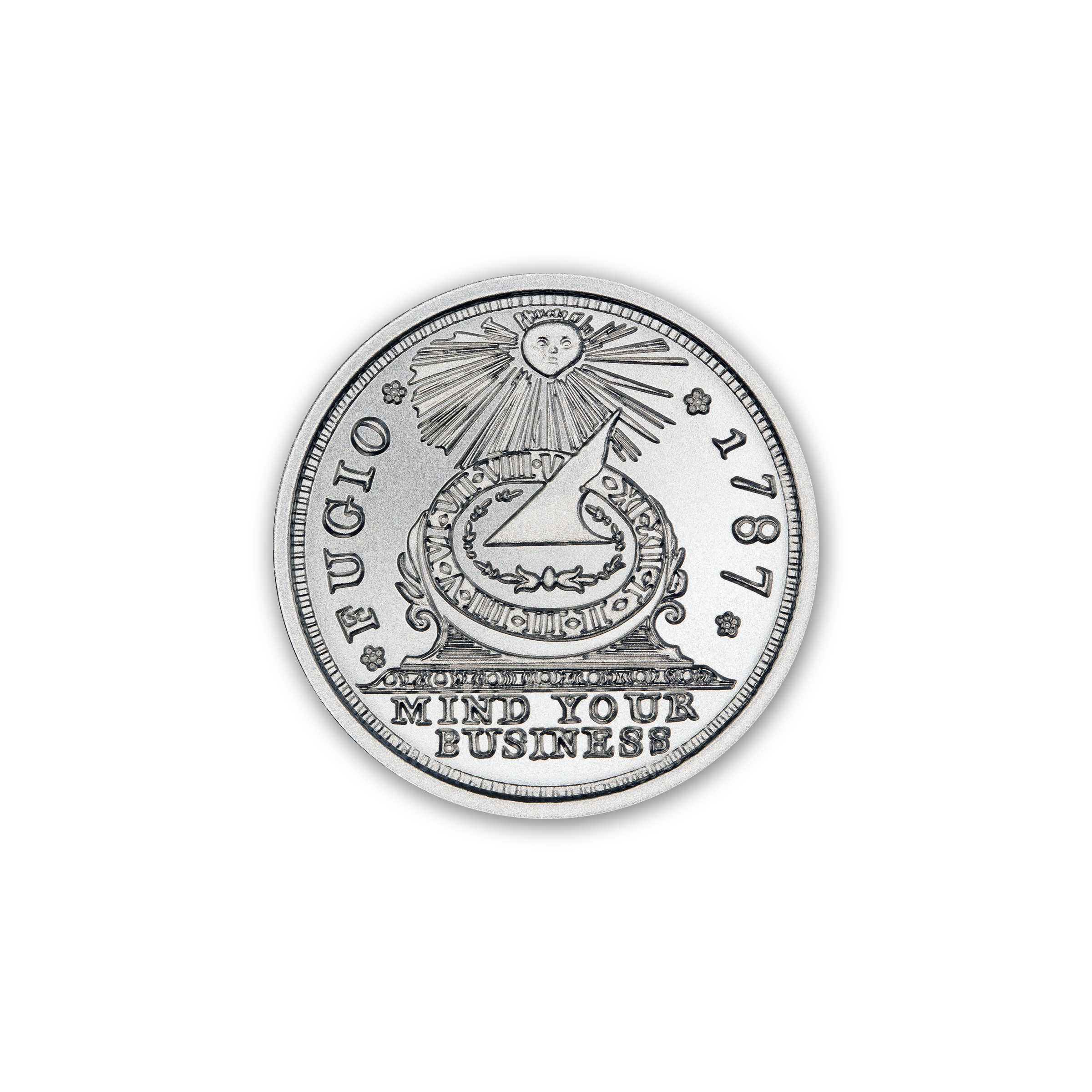FUGIO CENT - 1/2 TROY OUNCE - 39MM - Image 2