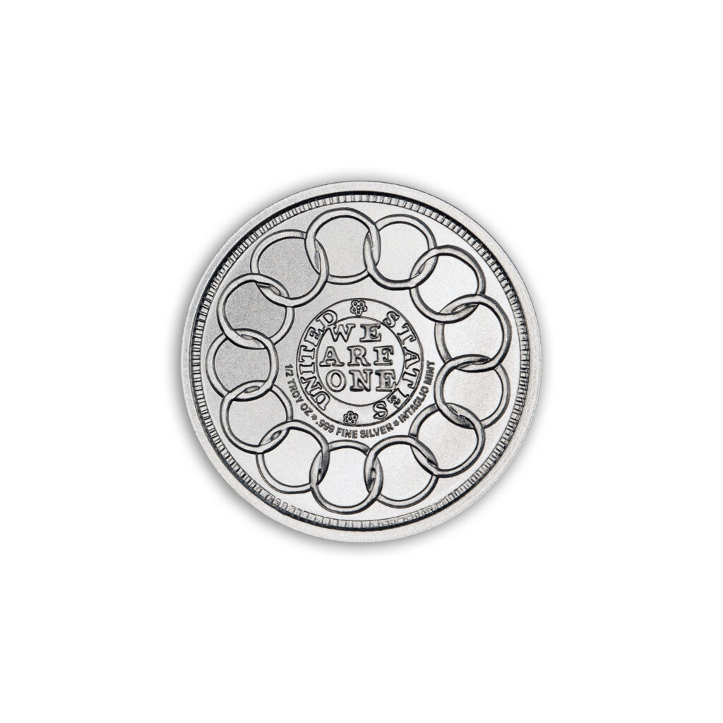 FUGIO CENT - 1/2 TROY OUNCE - 39MM