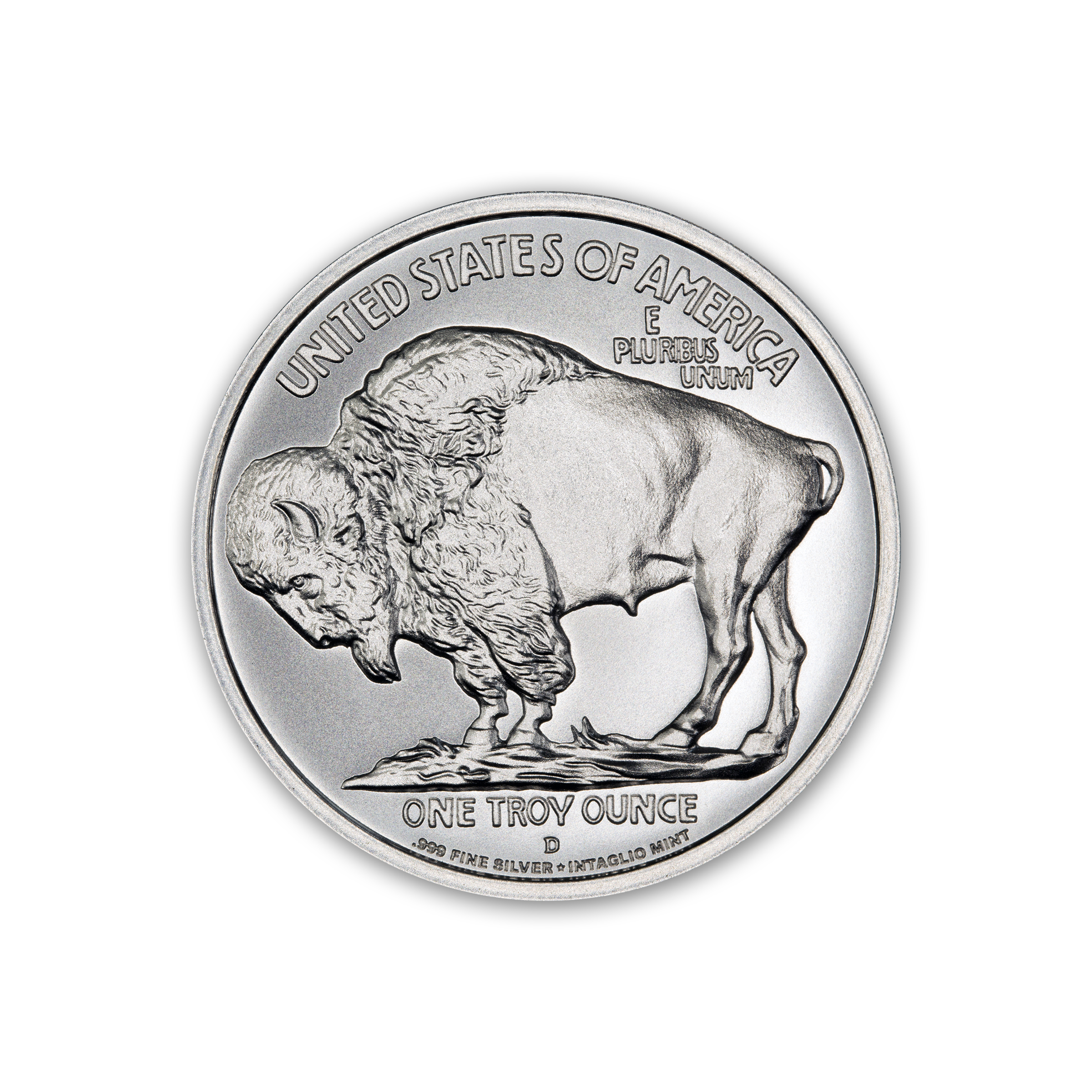 1913-D BUFFALO NICKEL TRIBUTE - 1 TROY OUNCES - 39MM - Image 3