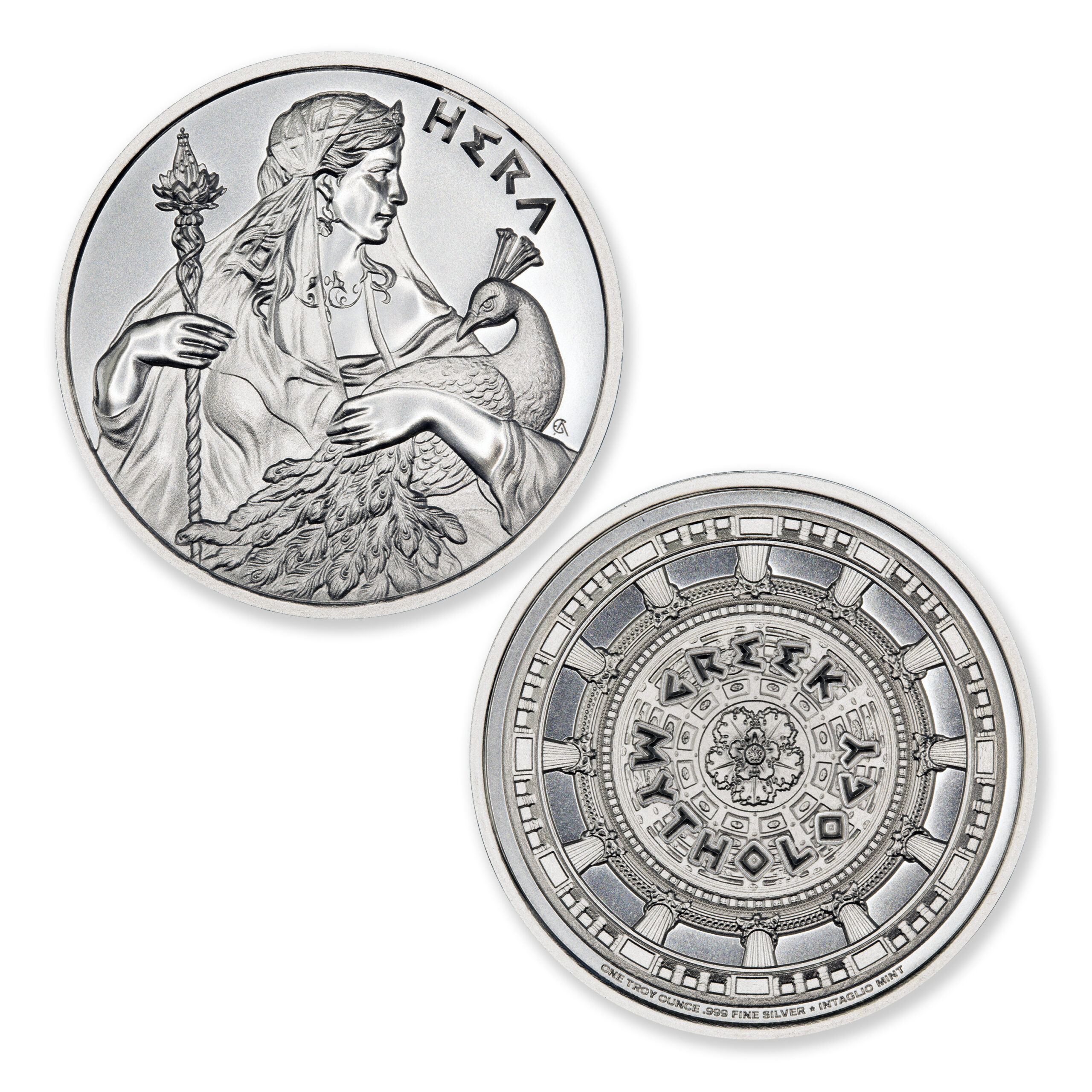 GREEK MYTHOLOGY SERIES - HERA - 1 TROY OUNCE - 39MM - Image 1