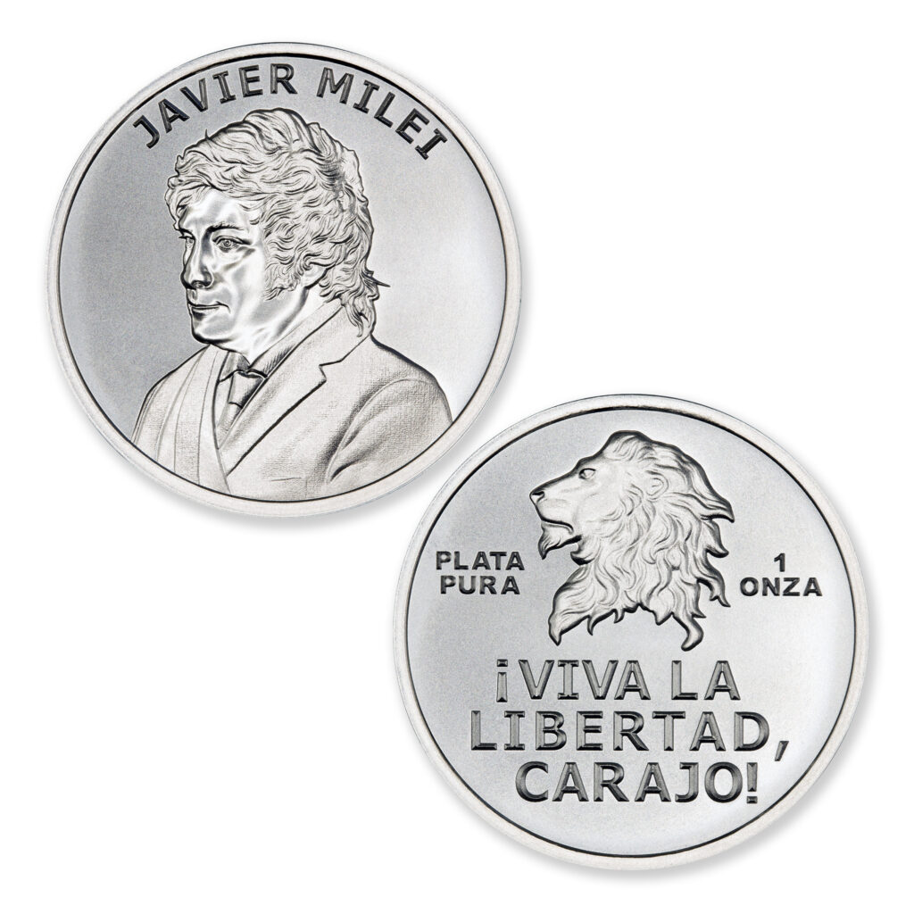 JAVIER MILEI - 1 TROY OUNCE - 39MM