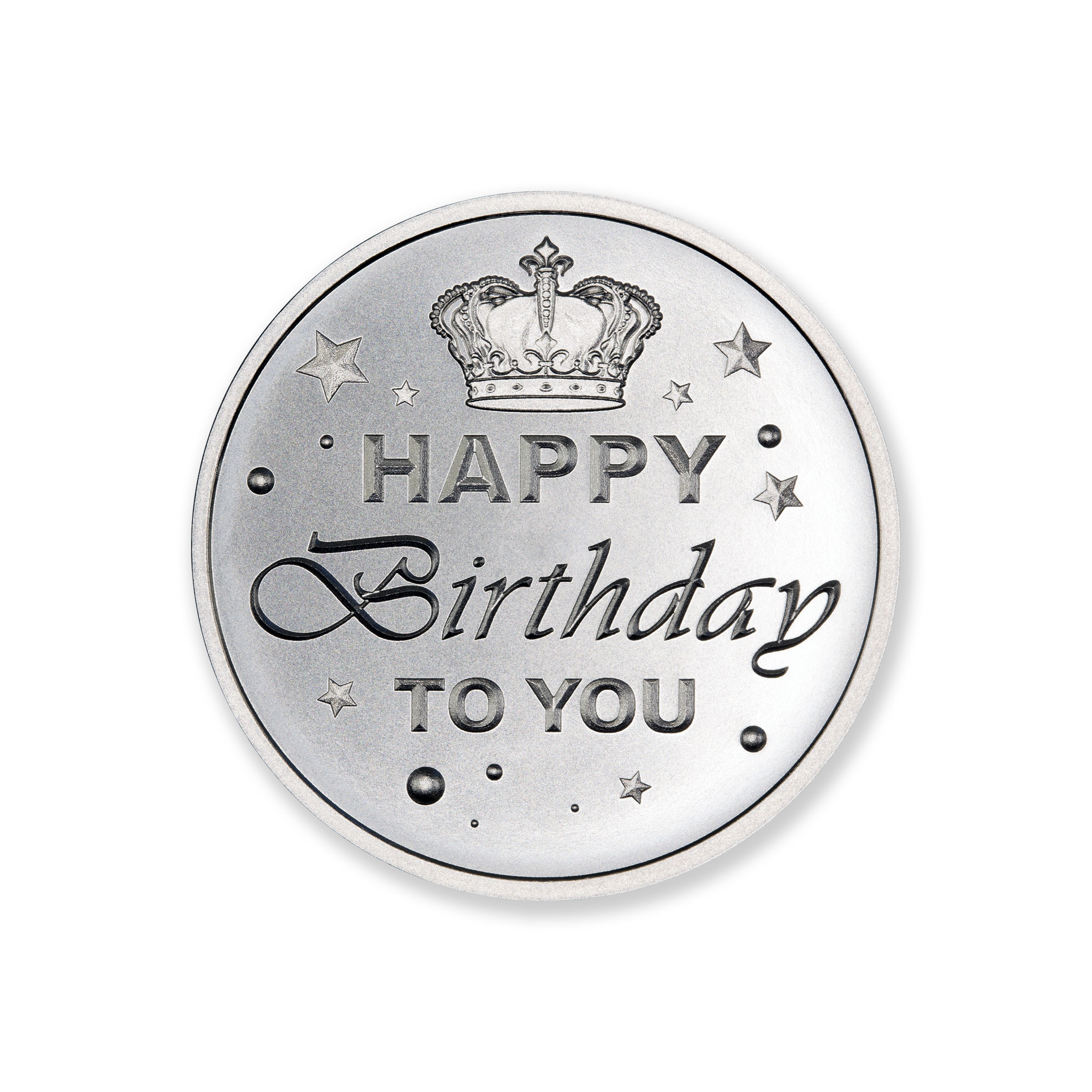 HAPPY BIRTHDAY! - 1 TROY OUNCE - 39MM - Image 1