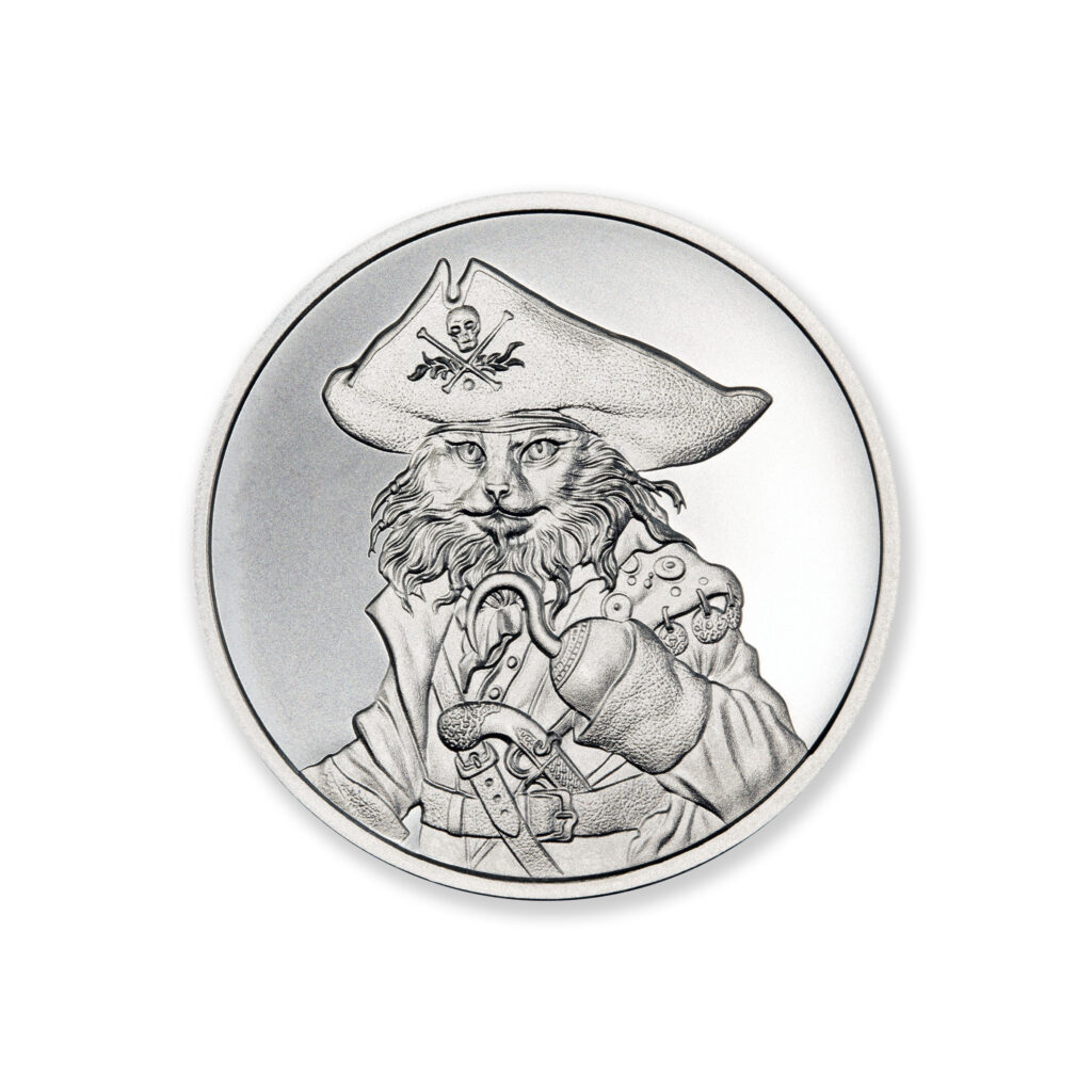 PIRATE - 1 TROY OUNCE - 39MM
