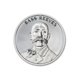 WILD WEST LEGENDS SERIES - BASS REEVES – 1 TROY OUNCE – 39MM