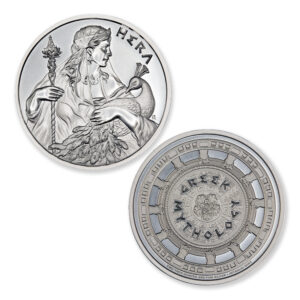 GREEK MYTHOLOGY SERIES – HERA – 2 TROY OUNCE – 39MM