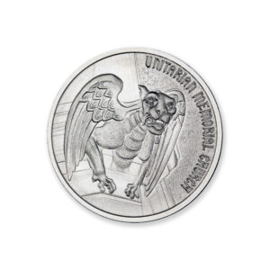 GARGOYLE - TYPE X - UNITARIAN CHURCH - 1 TROY OUNCE - 39MM