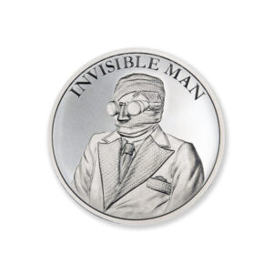 INVISIBLE MAN - VINTAGE HORROR SERIES - 1 TROY OUNCE - 39MM