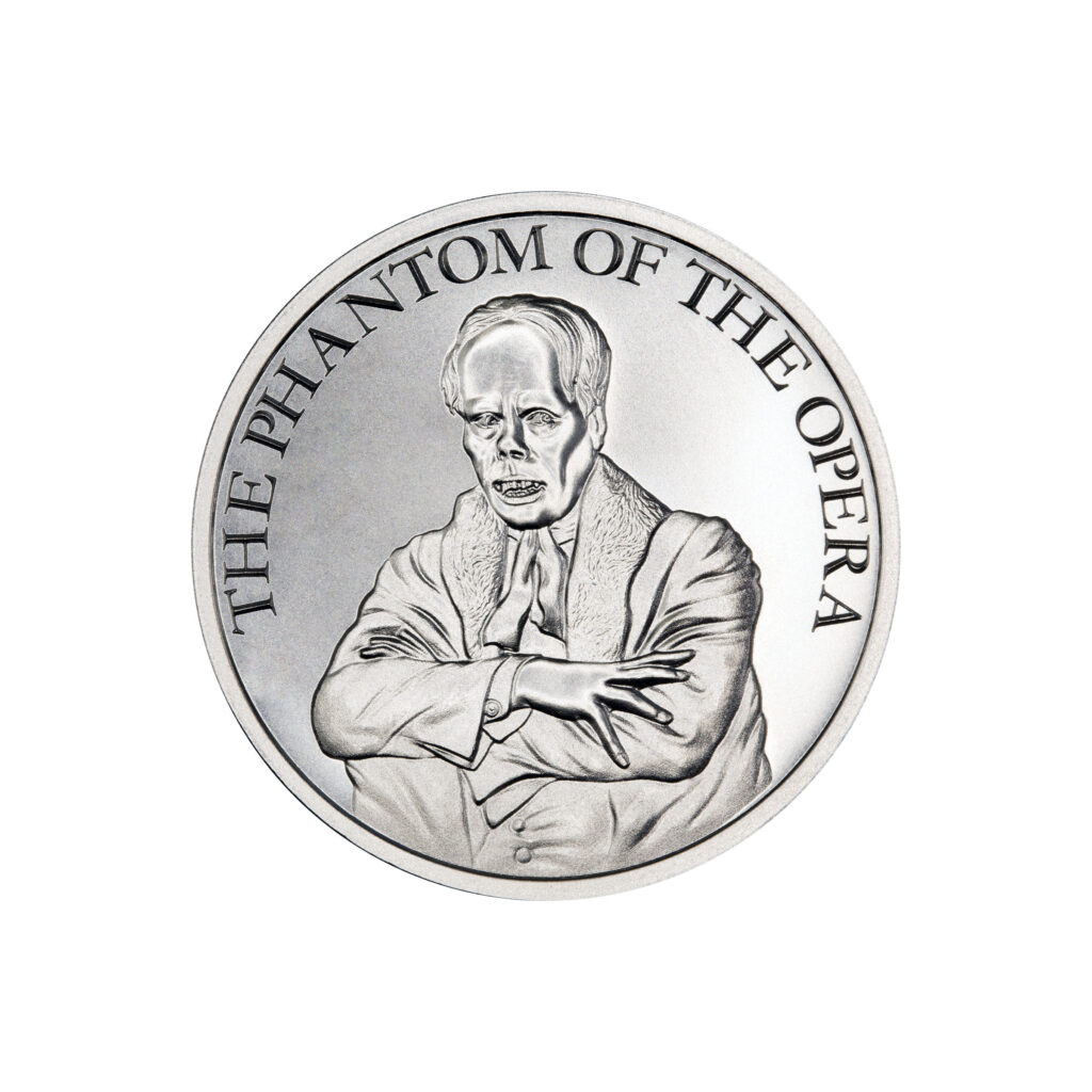 PHANTOM OF THE OPERA - VINTAGE HORROR SERIES - 1 TROY OUNCE - 39MM