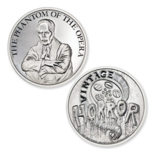 PHANTOM OF THE OPERA - VINTAGE HORROR SERIES - 1 TROY OUNCE - 39MM