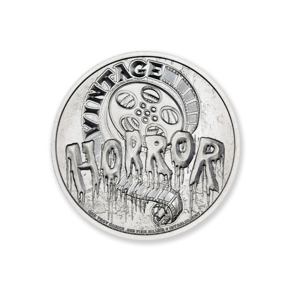 SWAMP CREATURE - VINTAGE HORROR SERIES - 1 TROY OUNCE - 39MM