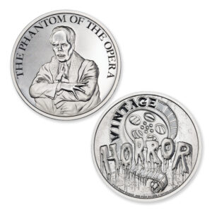 PHANTOM OF THE OPERA - VINTAGE HORROR SERIES - 2 TROY OUNCE - 39MM