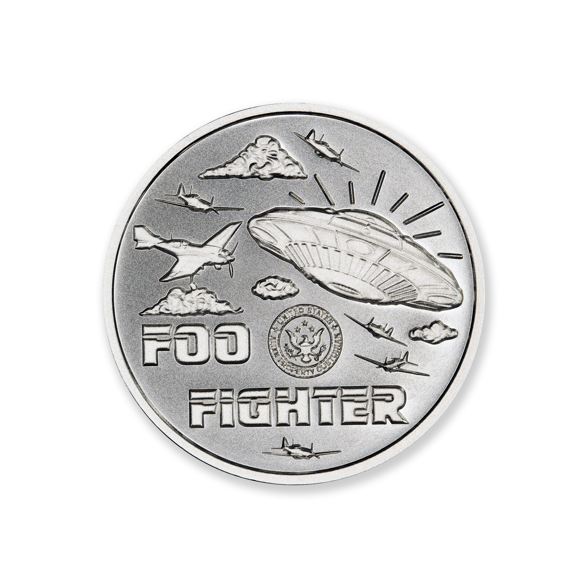 FOO FIGHTER – 1 TROY OUNCE – 39MM - Image 3