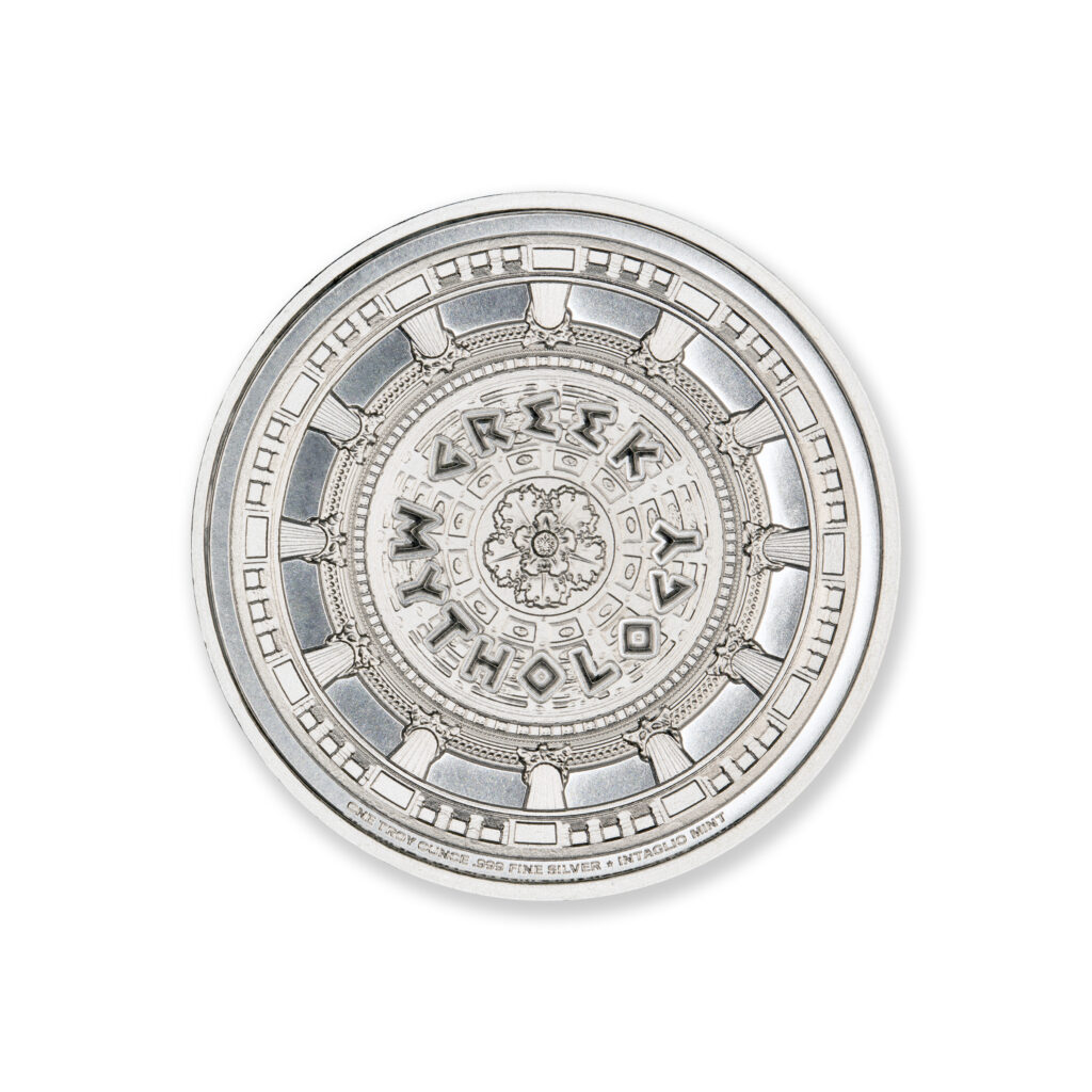 GREEK MYTHOLOGY SERIES - ZEUS - 1 TROY OUNCE - 39MM
