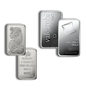 1 oz .999 Fine Silver Bar/Ingot - Secondary Market - Varied Mints/Brands