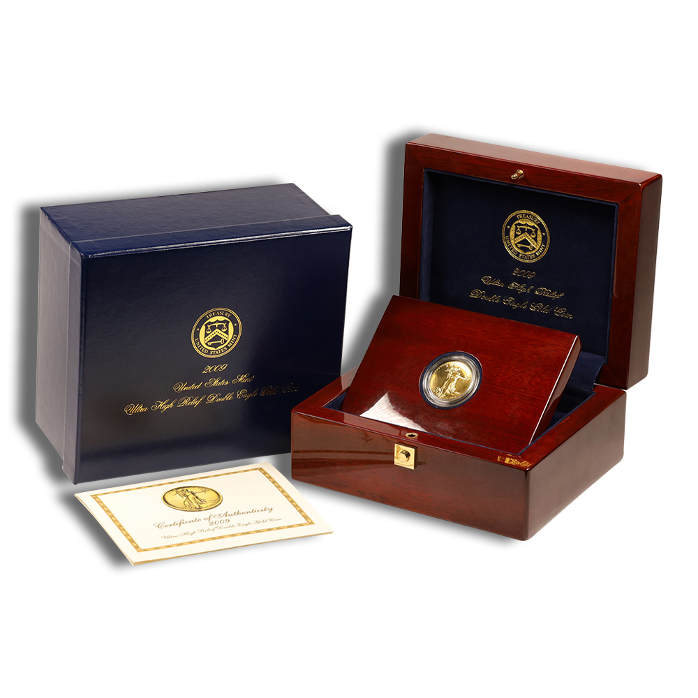 2009 Ultra High Relief Double Eagle (w/Box & COA) - Image 3