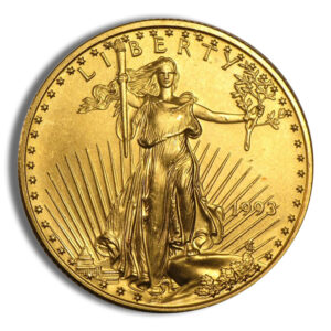 1993 1/2 oz Gold Eagle - BU