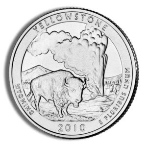 2010 5 oz ATB Yellowstone Silver Coin NGC MS69PL - Image 3