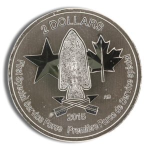 Canadian 1/2 oz Special Service Devil's Brigade Coin (Year Varies)