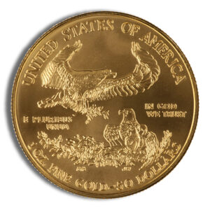 2006-W 1 oz Burnished Gold Eagle $50 (Cap Only) - Image 2