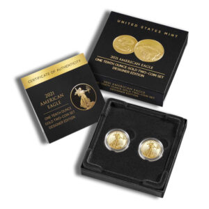 2021 Proof Gold Eagle Designer Set w/ OGP