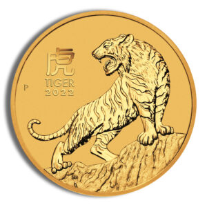 2022 1/10 oz Australia Gold Lunar Tiger BU - Series III
