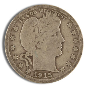 $1 FV 90% Silver Barber Quarters - G-F - Image 1