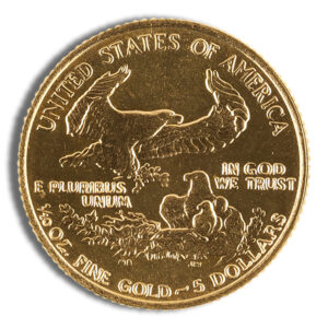1990 1/10 oz Gold Eagle - BU (MCMXC) - Image 2
