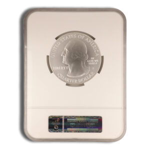 2011 5 oz ATB Glacier Silver Coin NGC MS69PL - Image 2
