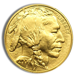 2008-W 1 oz Burnished Gold Buffalo (w/Box/COA) - Image 2