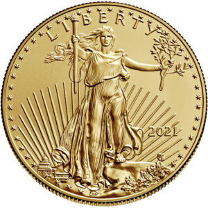 2021 1 oz Gold Eagle - BU (Type 1)