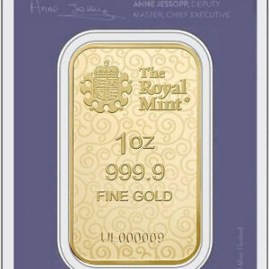 1 oz Gold Bar - Una and the Lion (Carded) - Image 2
