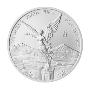 2024 1/2 oz Silver Mexican Libertad - BU - Image 1