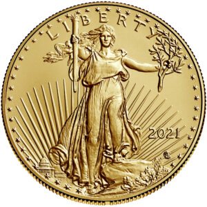 2021 1/4 oz Gold Eagle - BU (Type 2)