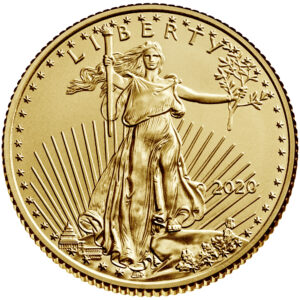 2021 1/4 oz Gold Eagle - BU (Type 1)