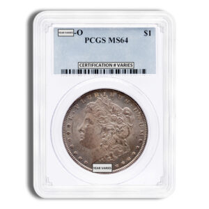 Peace Dollar - PCGS MS64 (Toned)