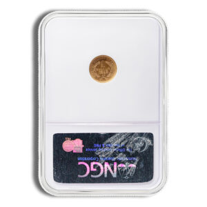 $1 Gold Liberty Type 1 - NGC MS61 - Image 2