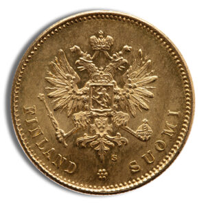 Finland 20 Markkaa Gold Coin