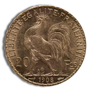 France Gold 20 Francs - Rooster (1899-1914) - Image 2