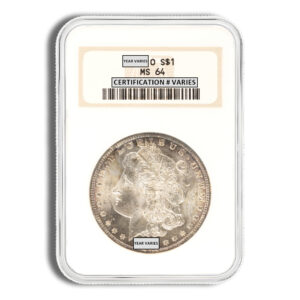 Pre-1921 Morgan Dollar - NGC MS64 (Toned)