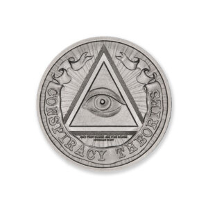 CONSPIRACY THEORIES SERIES - MOON LANDING – 1 TROY OUNCE – 39MM