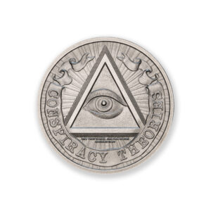 CONSPIRACY THEORIES SERIES - BIRDS AREN'T REAL – 1 TROY OUNCE – 39MM