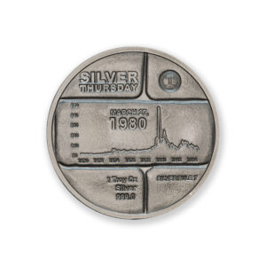 HUNT BROTHERS - SILVER THURSDAY - 1 TROY OUNCE - 39MM
