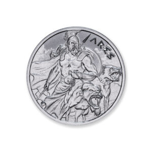 GREEK MYTHOLOGY SERIES - ARES - 1 TROY OUNCE - 39MM