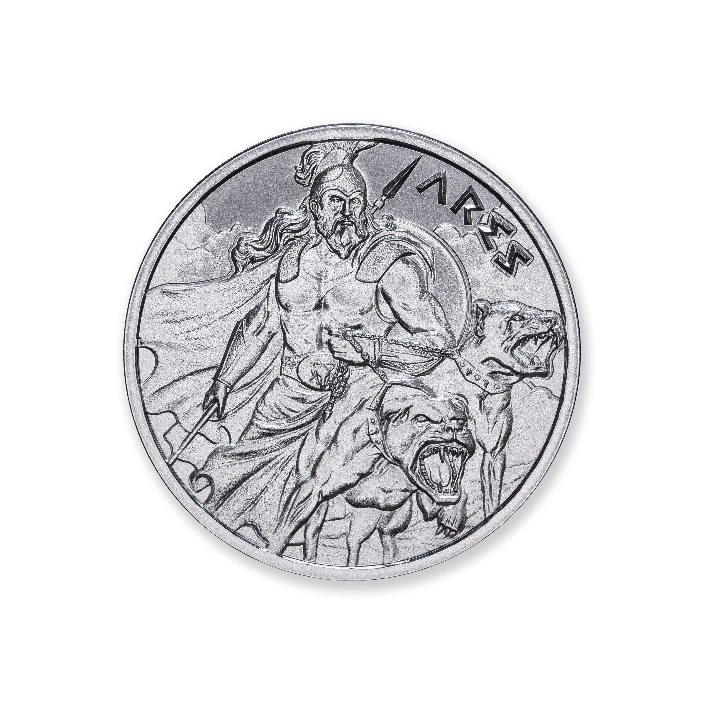 GREEK MYTHOLOGY SERIES - ARES - 1 TROY OUNCE - 39MM - Image 2