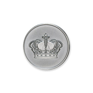 FRACTIONAL - ROYAL CROWN - ONE HALF OUNCE - .999 FINE SILVER - 30MM